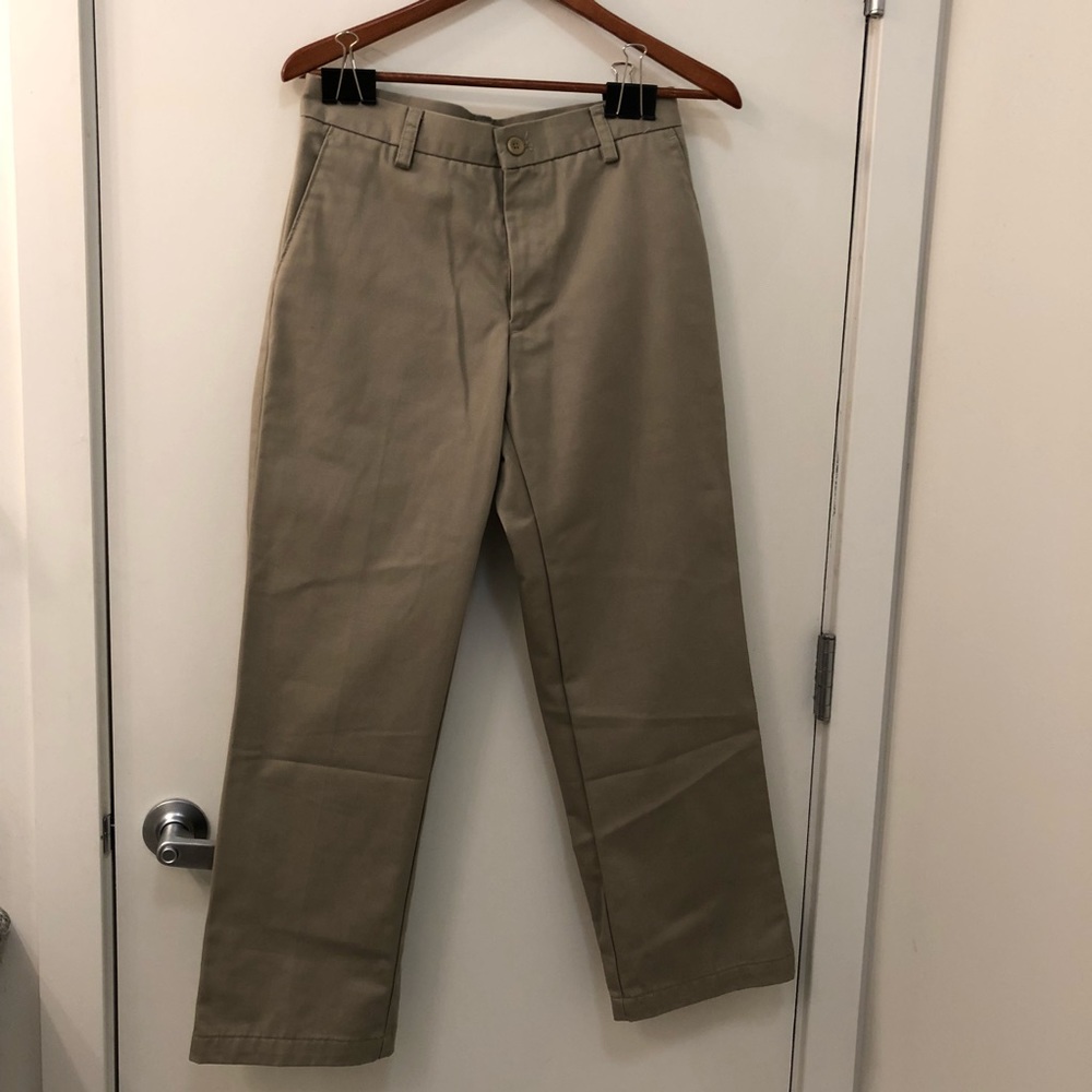 IZOD Men’s Chino Flat Front Straight-Fit - 29 x 29